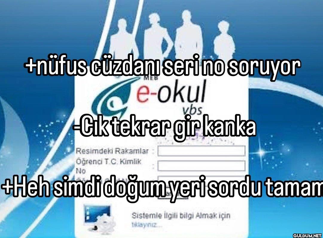 +nüfus cüzdanı seri no...