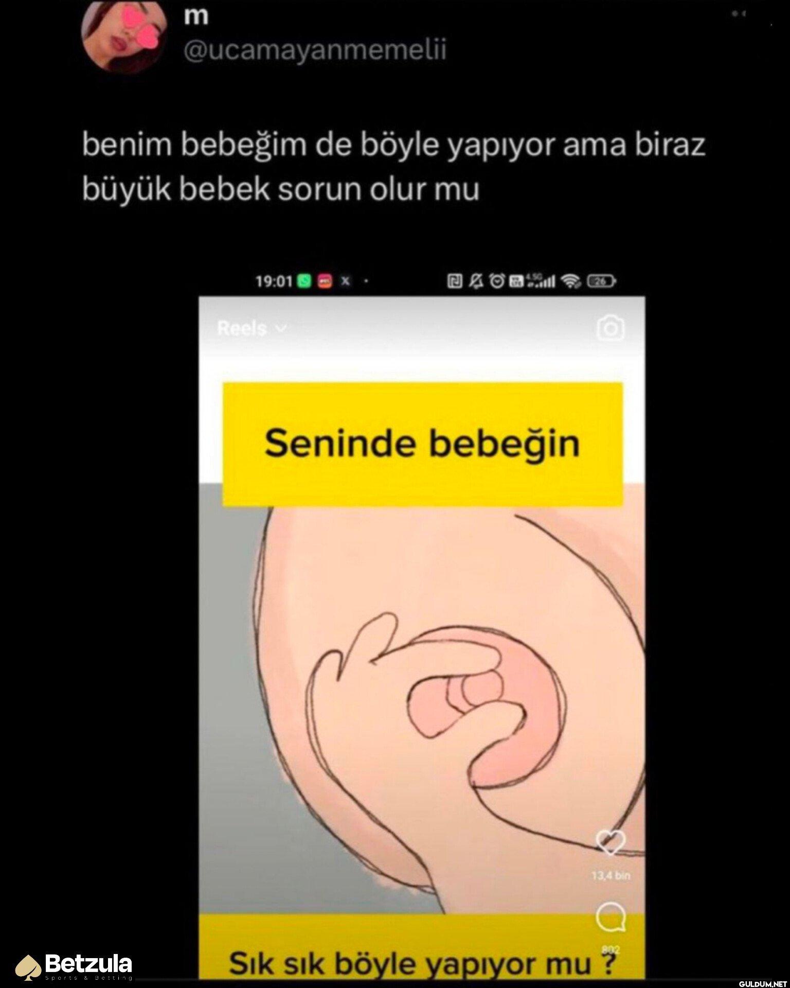 benim bebeğim de böyle...