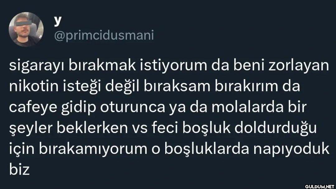 sigarayı bırakmak...