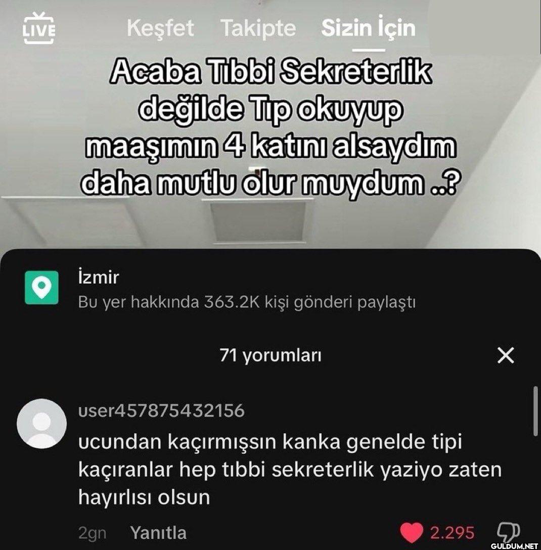 LIVE [} Keşfet Takipte...