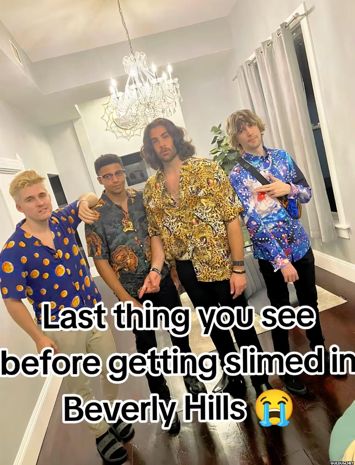 Last thing you see before...