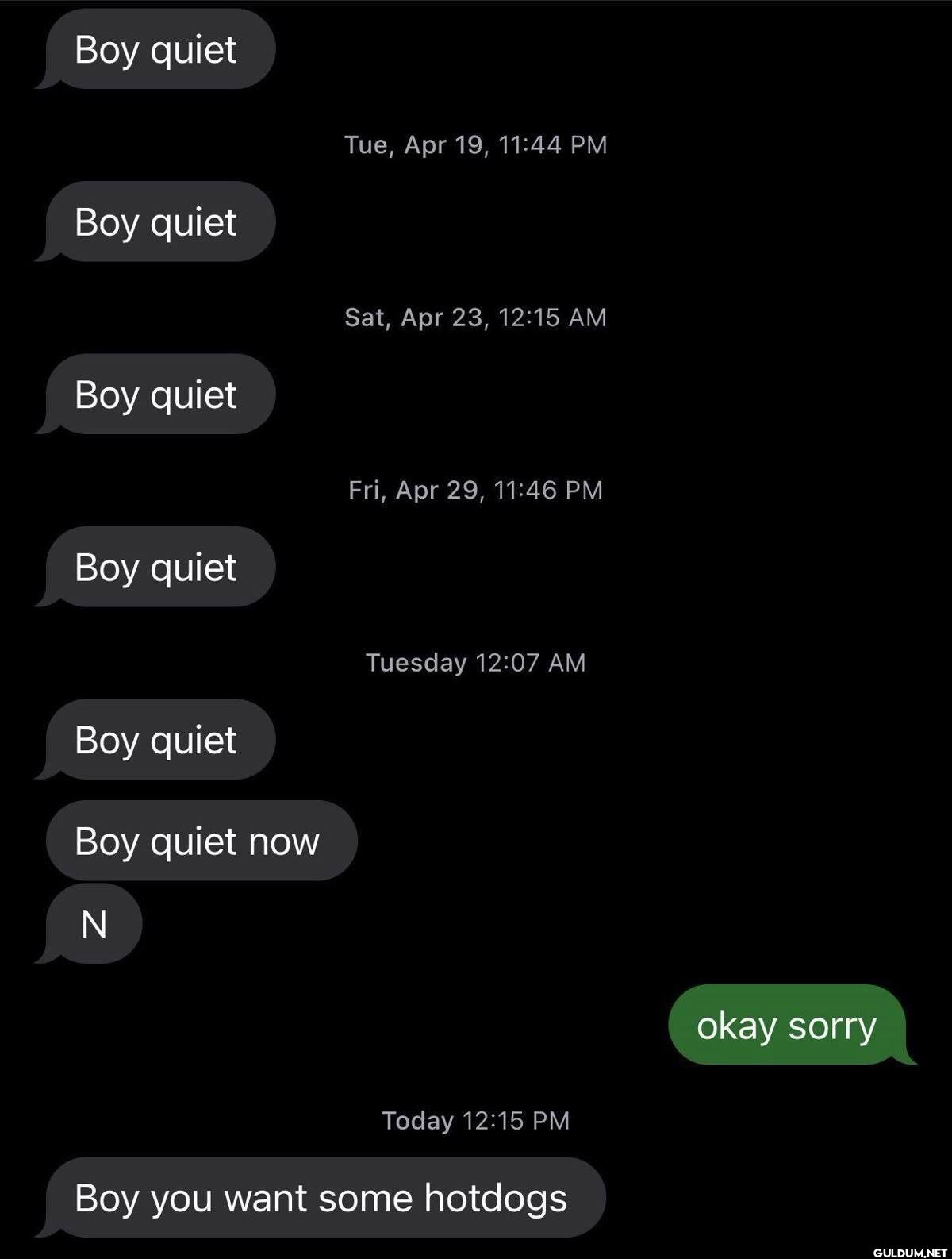 Boy quiet Tue, , Boy quiet...