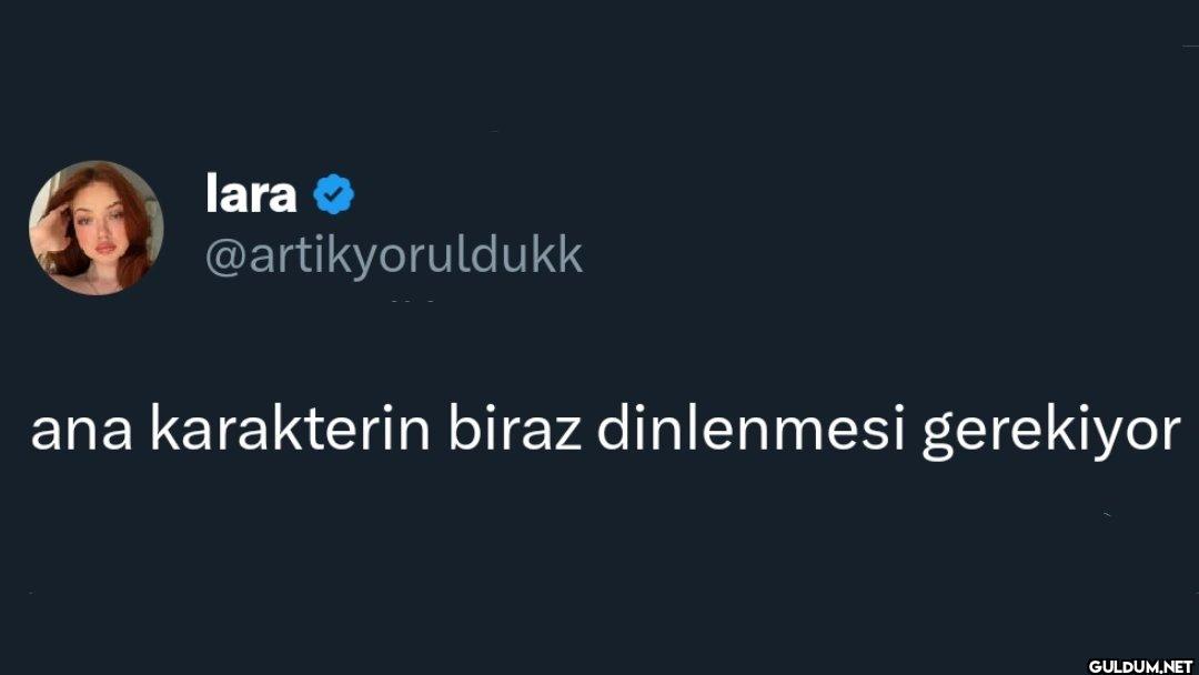 ana karakterin biraz...