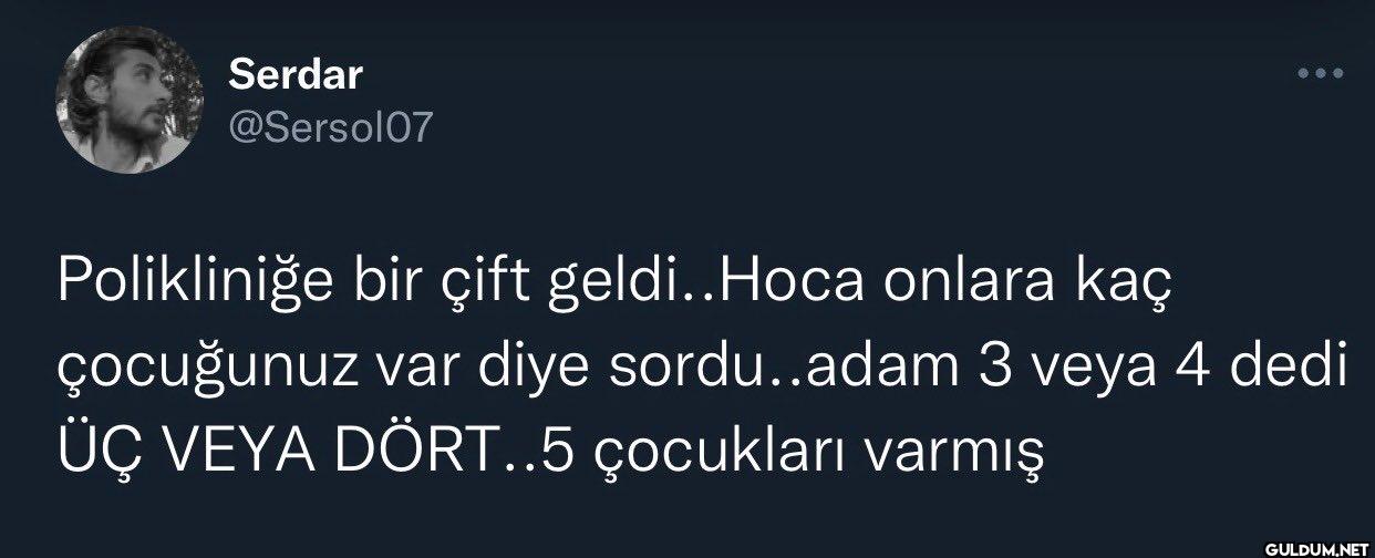 Polikliniğe bir çift...