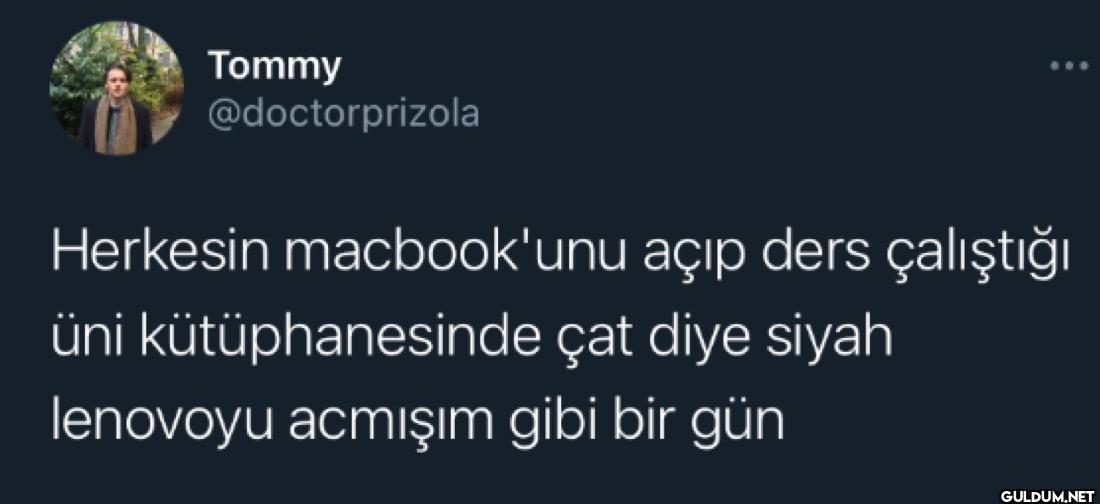 Herkesin macbook'unu açıp...