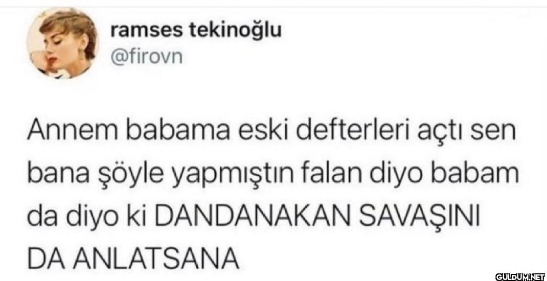 Annem babama eski...