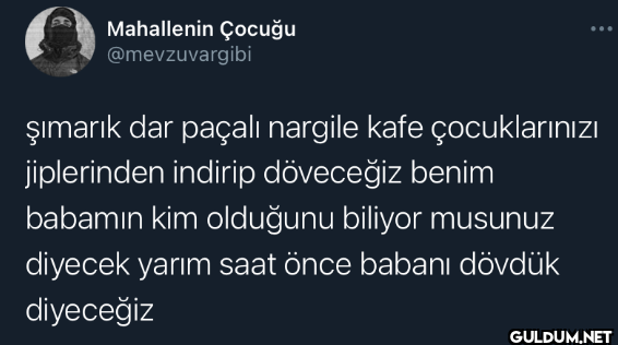 Şımarık dar paçalı nargile...