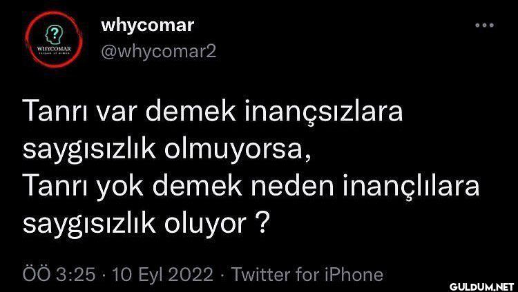 Tanrı var demek...