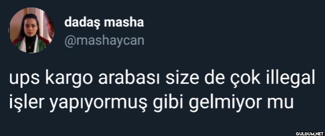 ups kargo arabası size de...