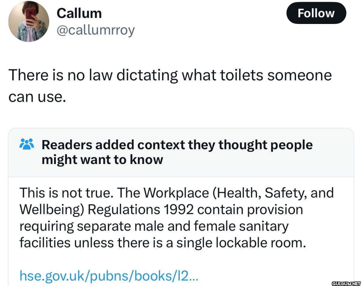Follow There is no law...