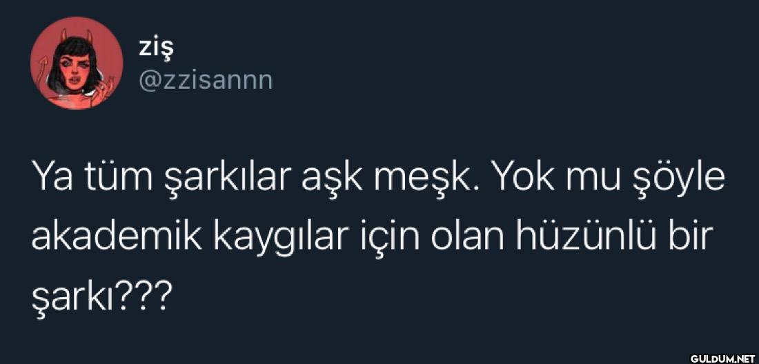 Ya tüm şarkılar aşk meşk....