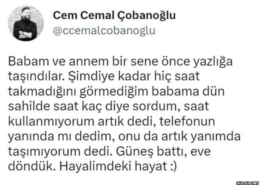 Babam ve annem bir sene...