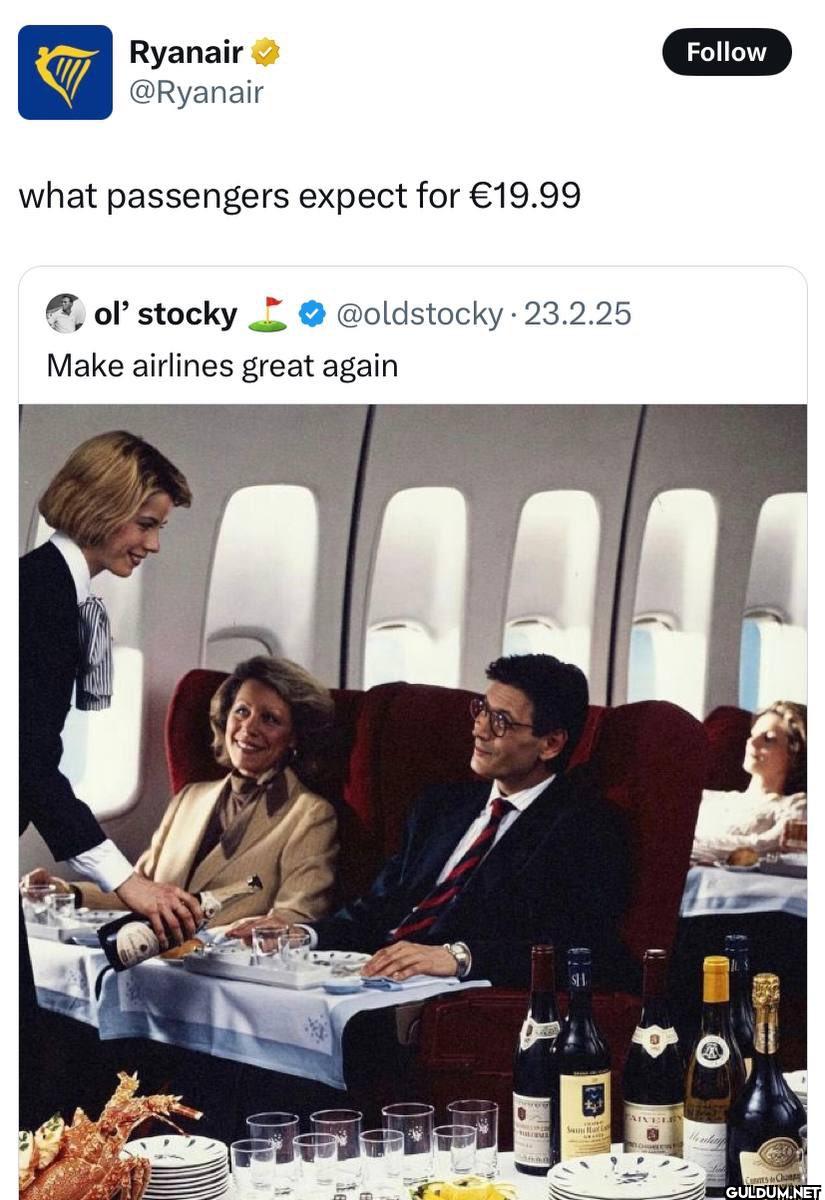 what passengers expect for...