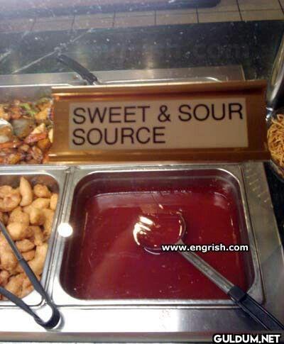 SWEET & SOUR SOURCE www.engrish.com