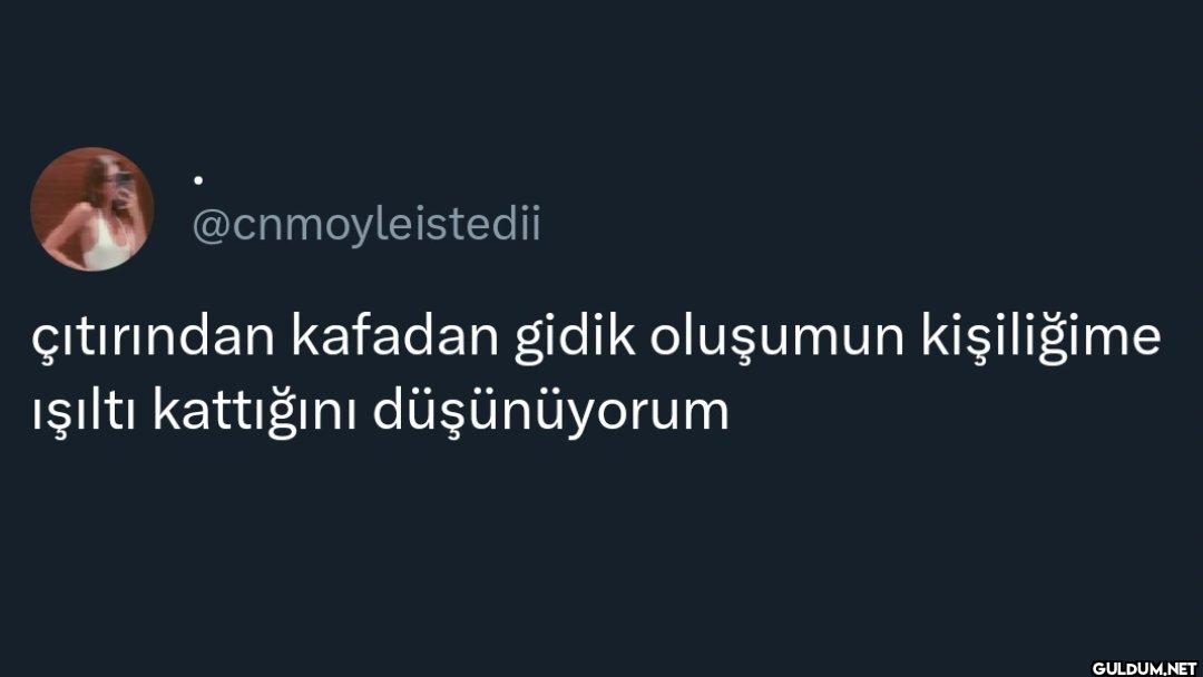 çıtırından kafadan gidik...