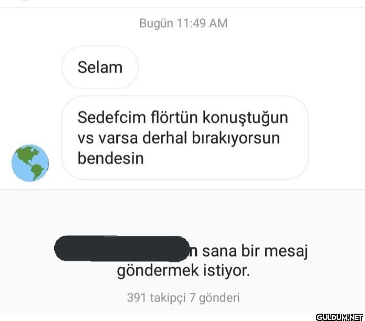 Selam Bugün 11:49 AM...