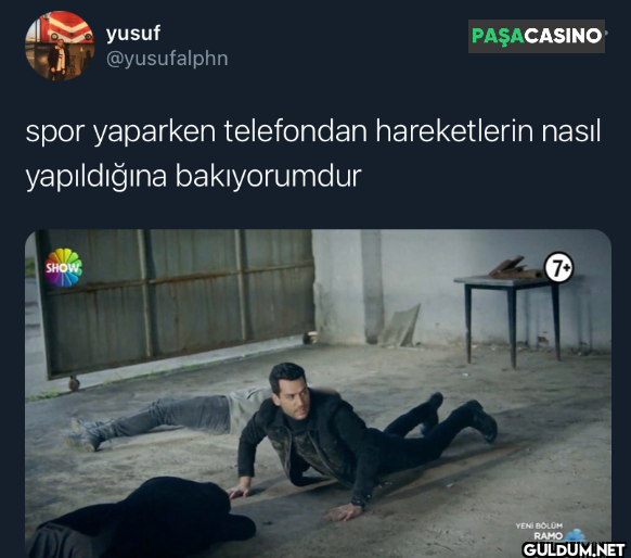 PAŞACASINO spor yaparken...