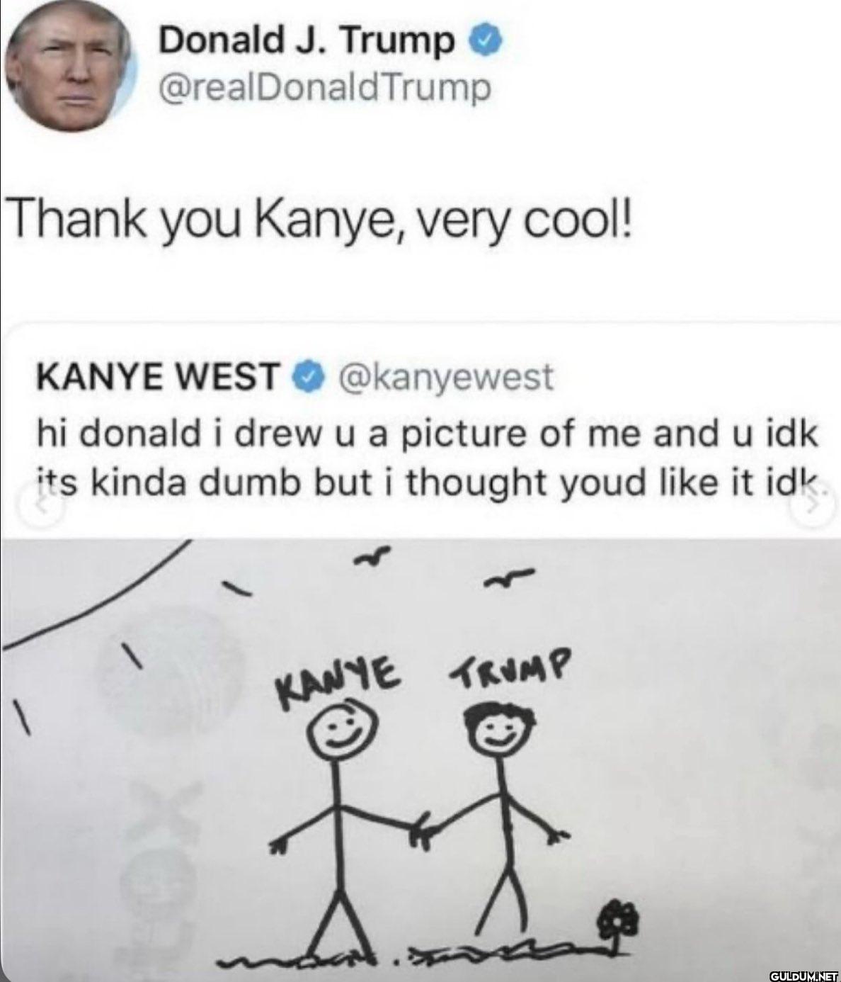 Thank you Kanye, very...