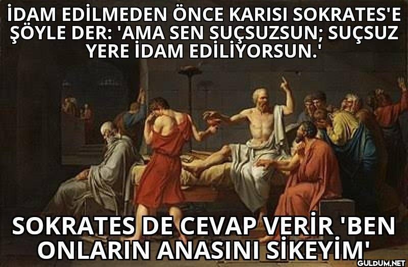 İDAM EDİLMEDEN ÖNCE KARISI...