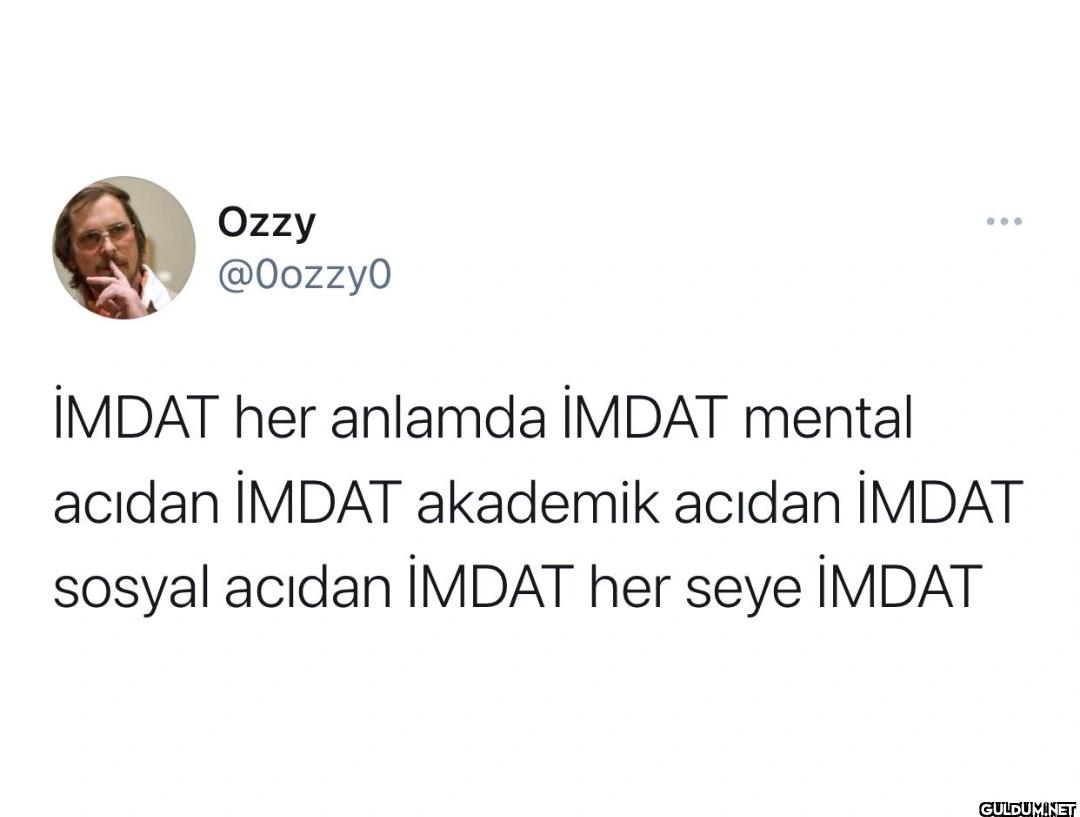 İMDAT her anlamda İMDAT...