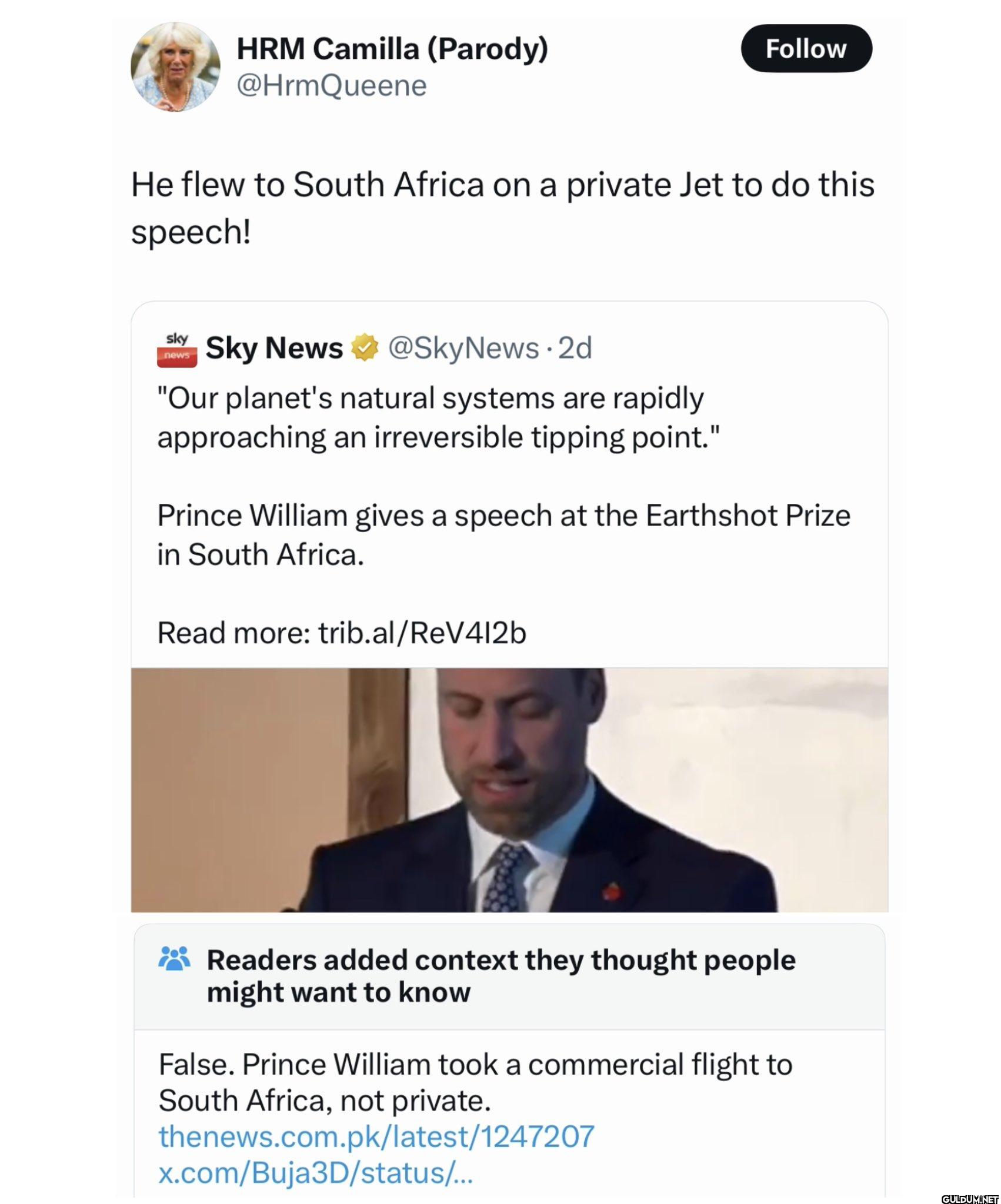 Follow He flew to South...