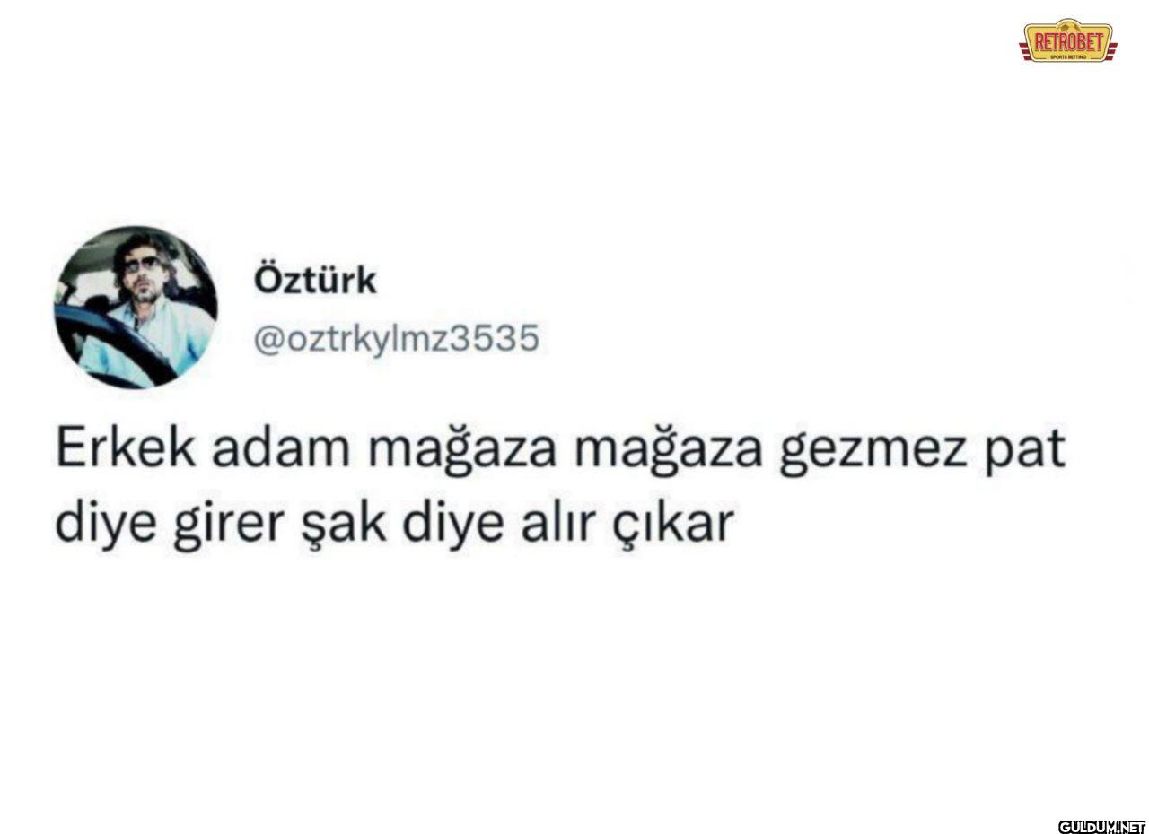 Erkek adam mağaza mağaza...