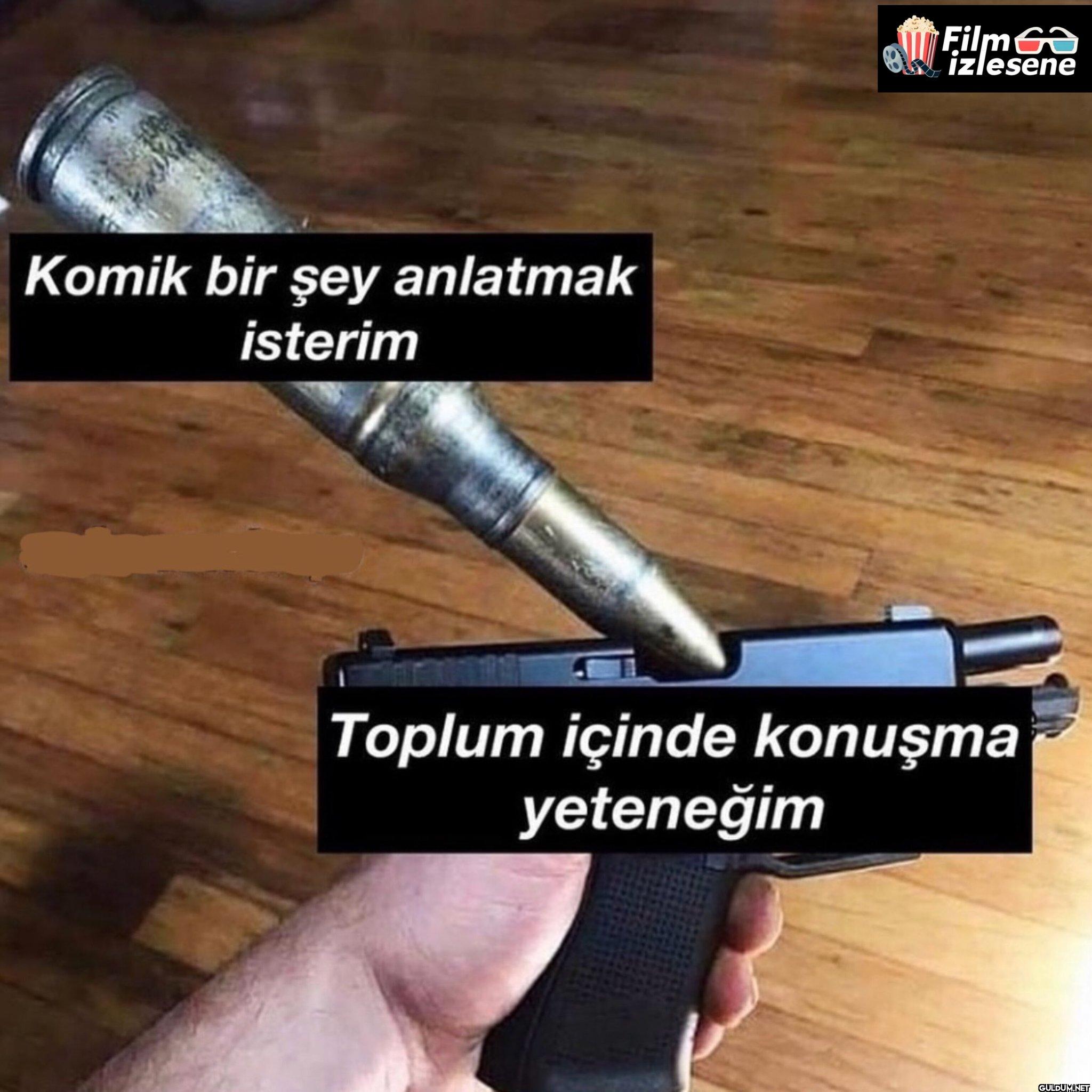 Komik bir şey anlatmak...