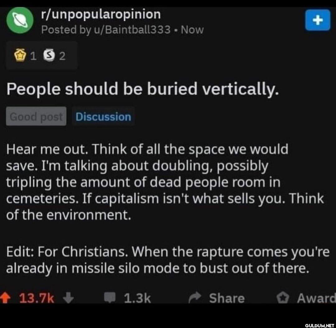 r/unpopularopinion Posted...