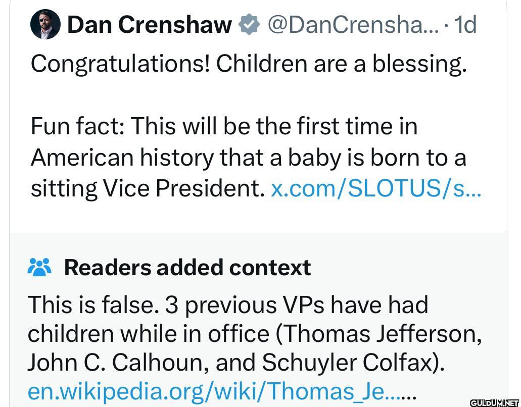 Previous VPs have also had...