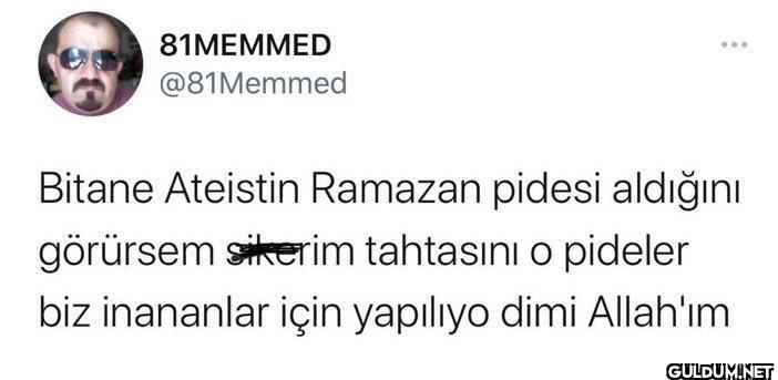 Bitane Ateistin Ramazan...
