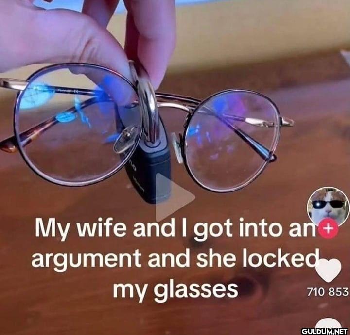 My wife and I got into an...