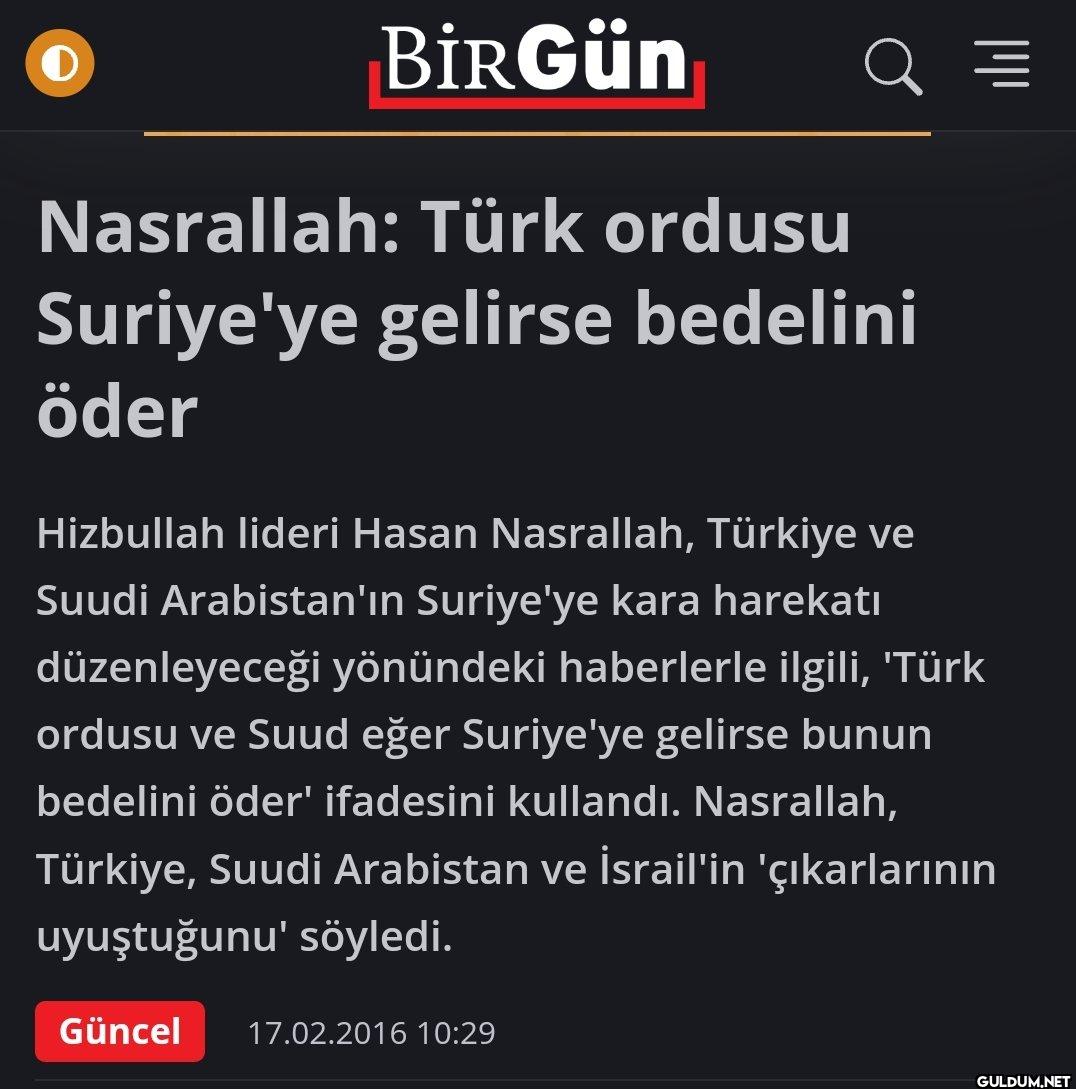 Şimdi bu Türkiye düşmanı...