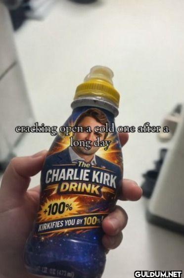 cracking open a cold one...