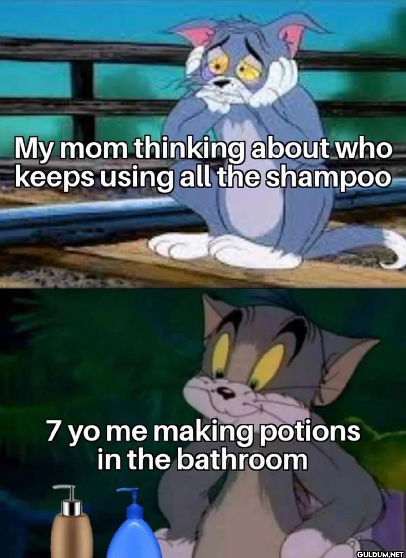 My mom thinking about who...