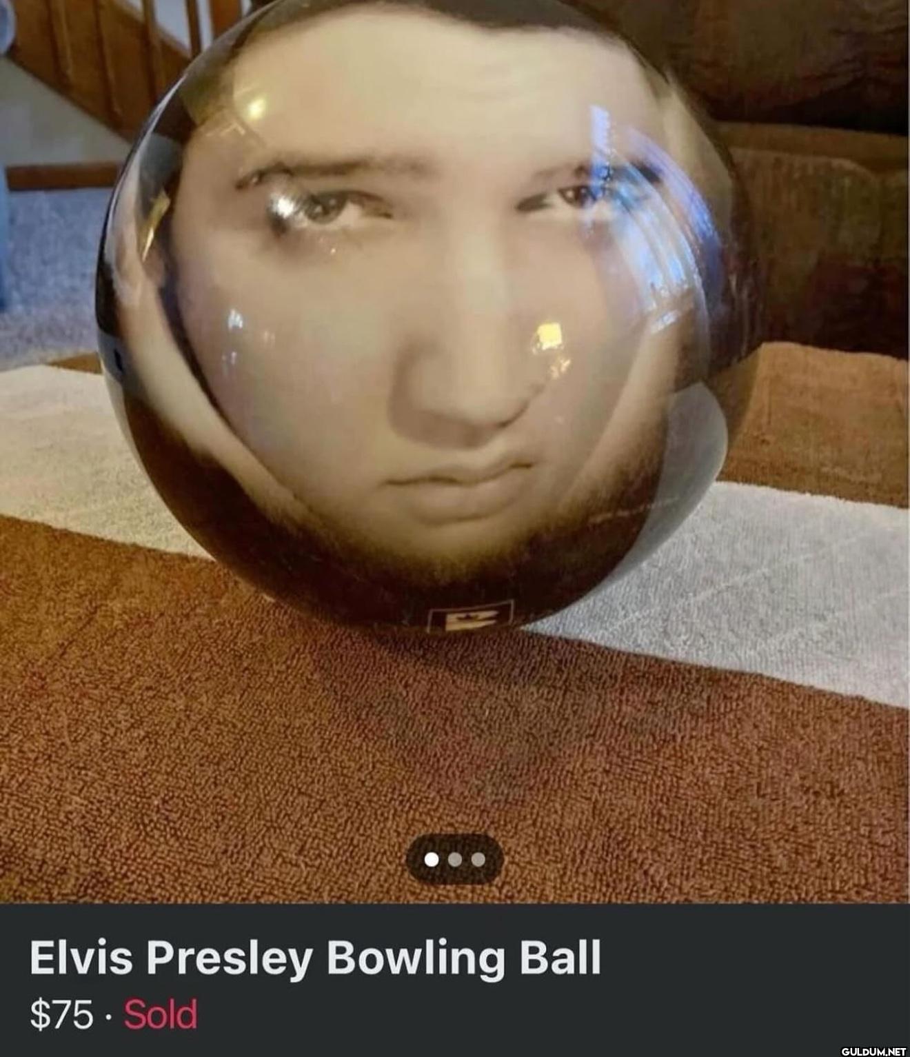 Elvis Presley Bowling Ball...