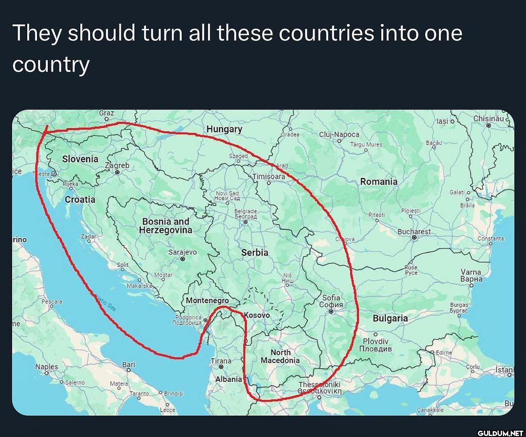 Why don’t they just unite?...