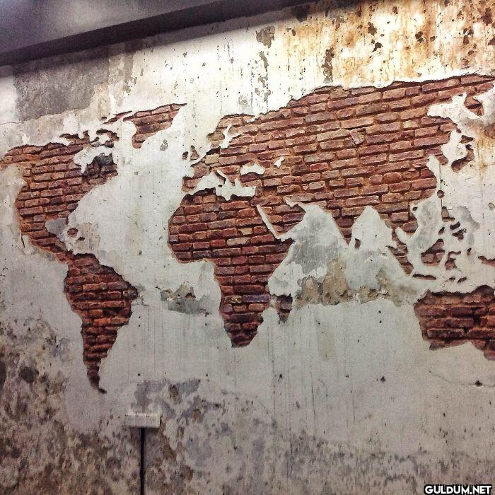 11. World Map Mural