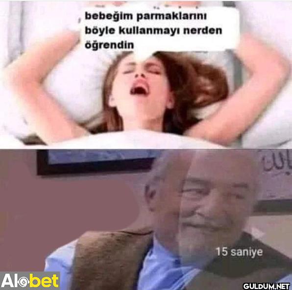 bebeğim parmaklarını böyle...