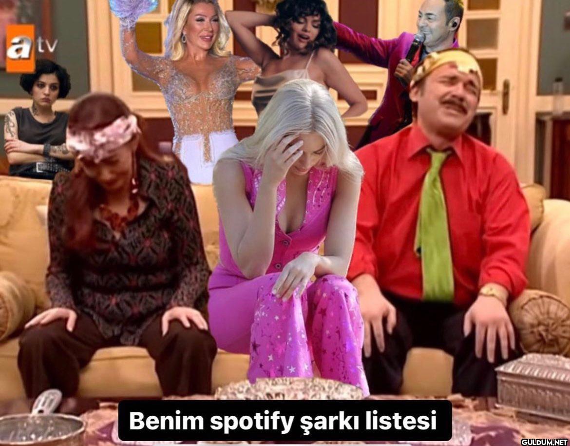 atv Benim spotify şarkı listesi