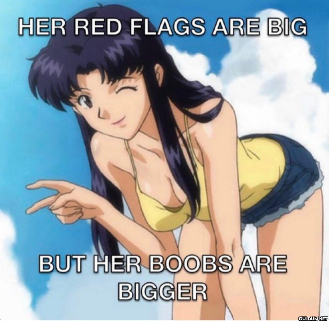 HER RED FLAGS ARE BIG ww...