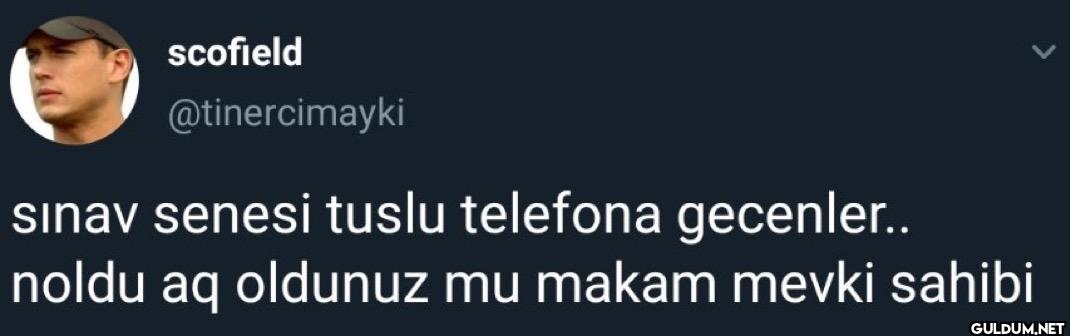 sinav senesi tuslu...