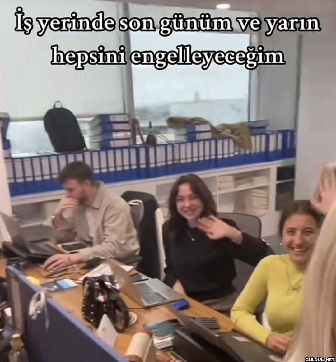 İş yerinde son günüm ve...