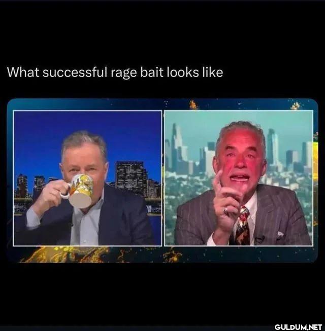 What successful rage bait looks