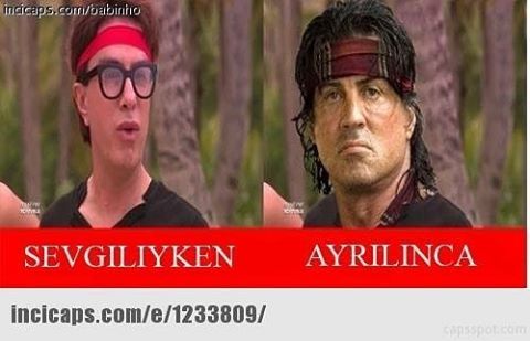 SEVGİLİYKEN  AYRILINCA
