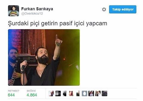 Şurdaki piçi getirin pasif...