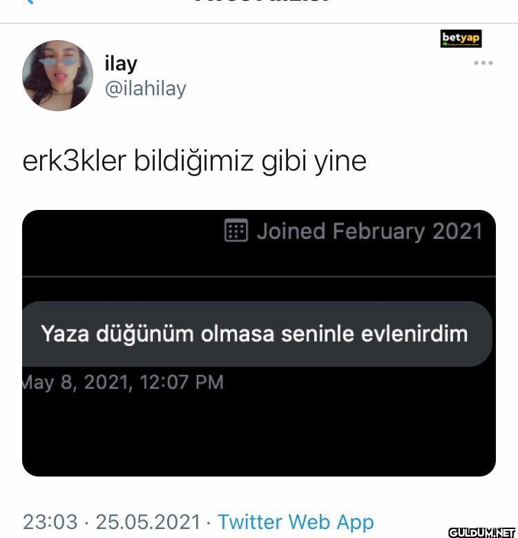 erk3kler bildiğimiz gibi...