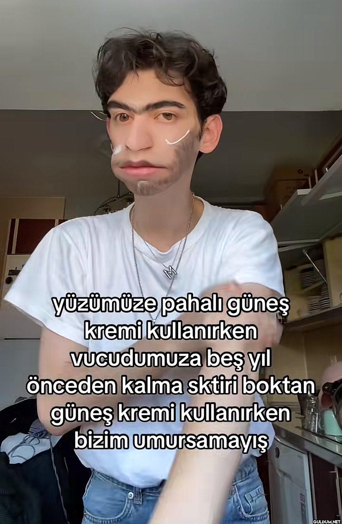 yüzümüze pahalı güneş...