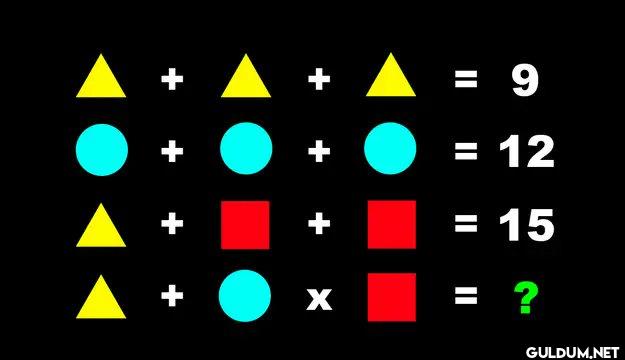 What's your answer?    X =...