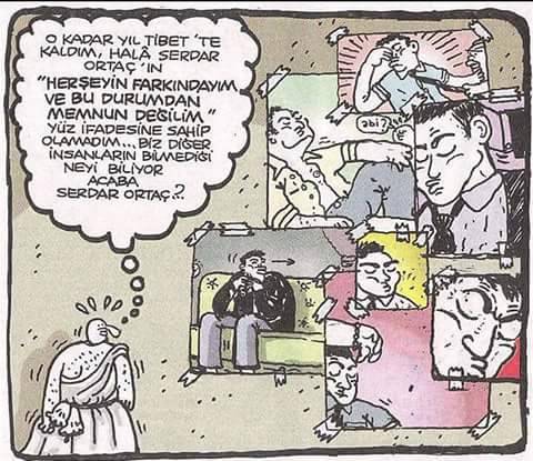 o kadar yıl tibet'te...