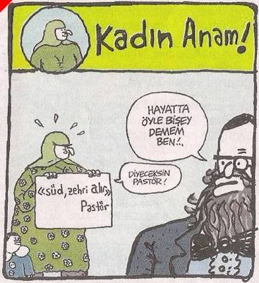 “süd zehir alır” Pastör

...